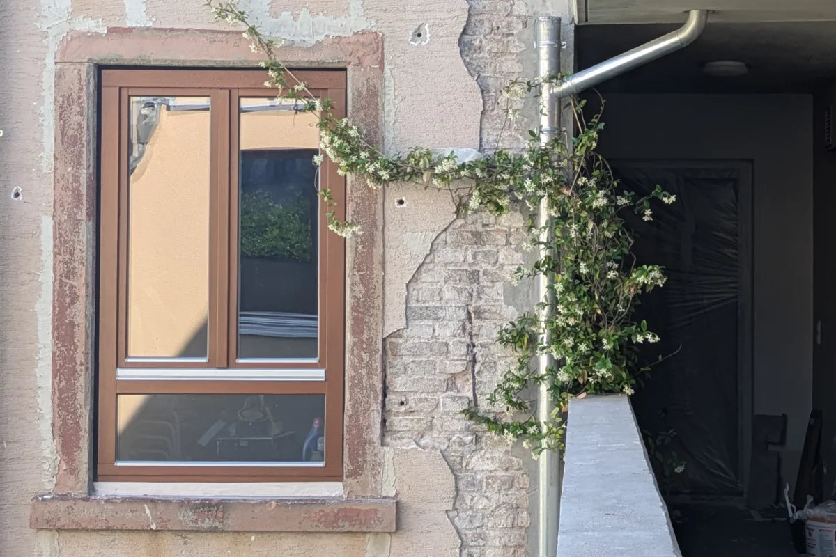 Treppenhaus und Laubengang